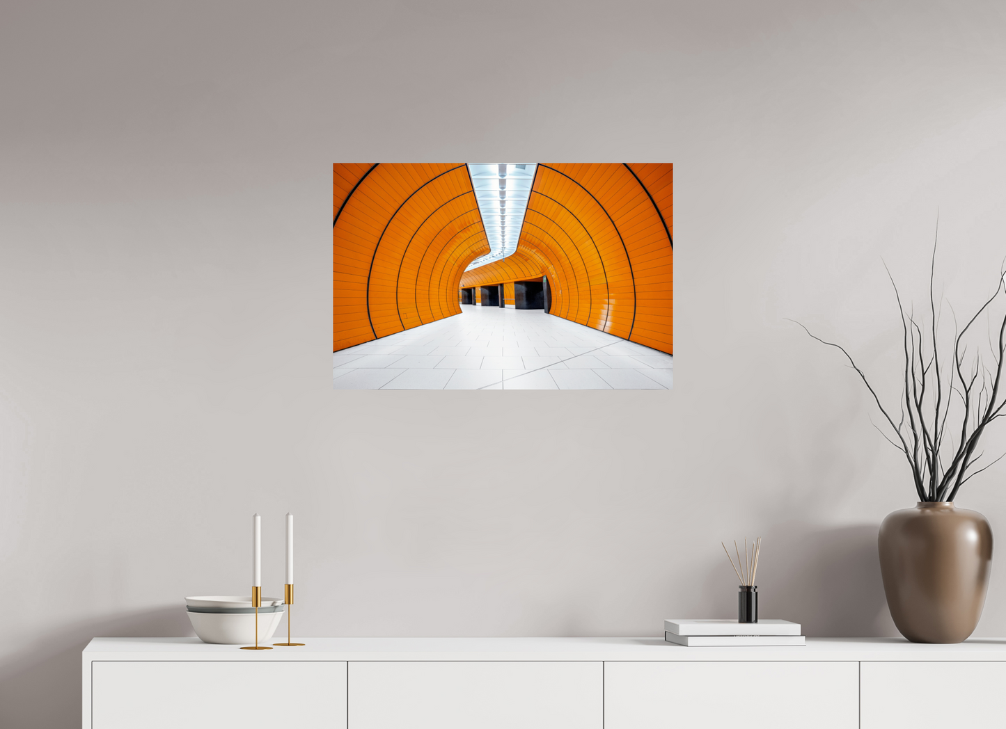 75 x 50 cm, Fine Art Print Metallic Edition Marienplatz #4 München