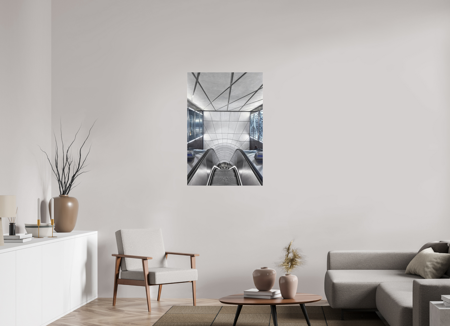 70 x 105 cm, Fine Art Acrylglas Matt Farrington #3 London