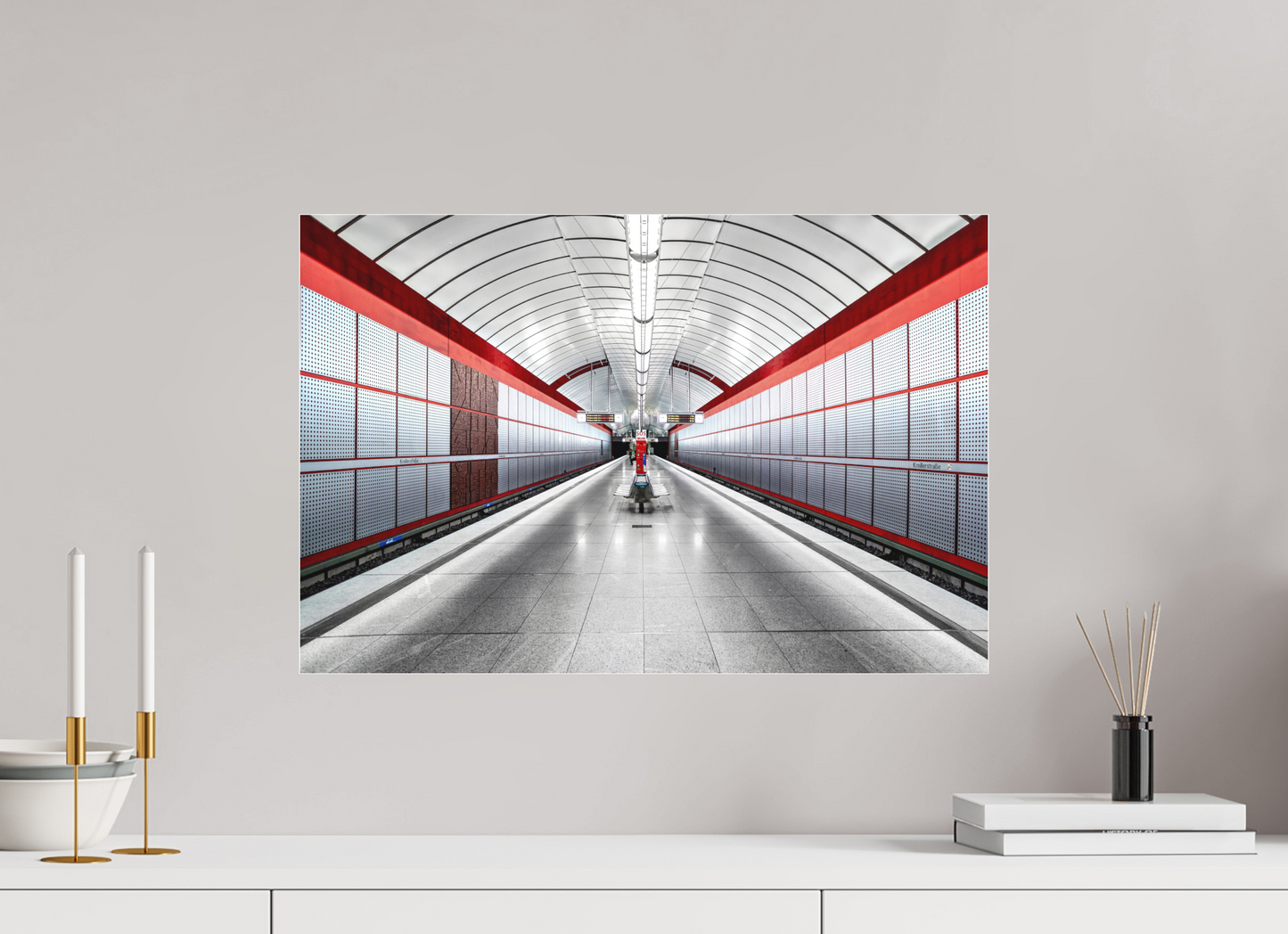 60 x 40 cm, Fine Art Acrylglas Matt Kreillerstrasse #2 München