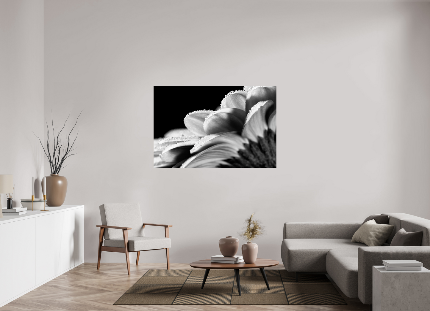 150 x 100 cm, Fine Art Print Baryta auf Alu-Dibond Gerbera_04