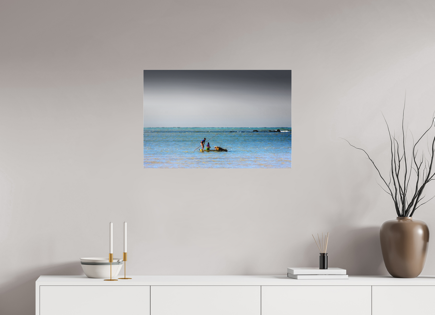 75 x 50 cm, Fine Art Acrylglas Matt Cabo Branco - João Pessoa - PB