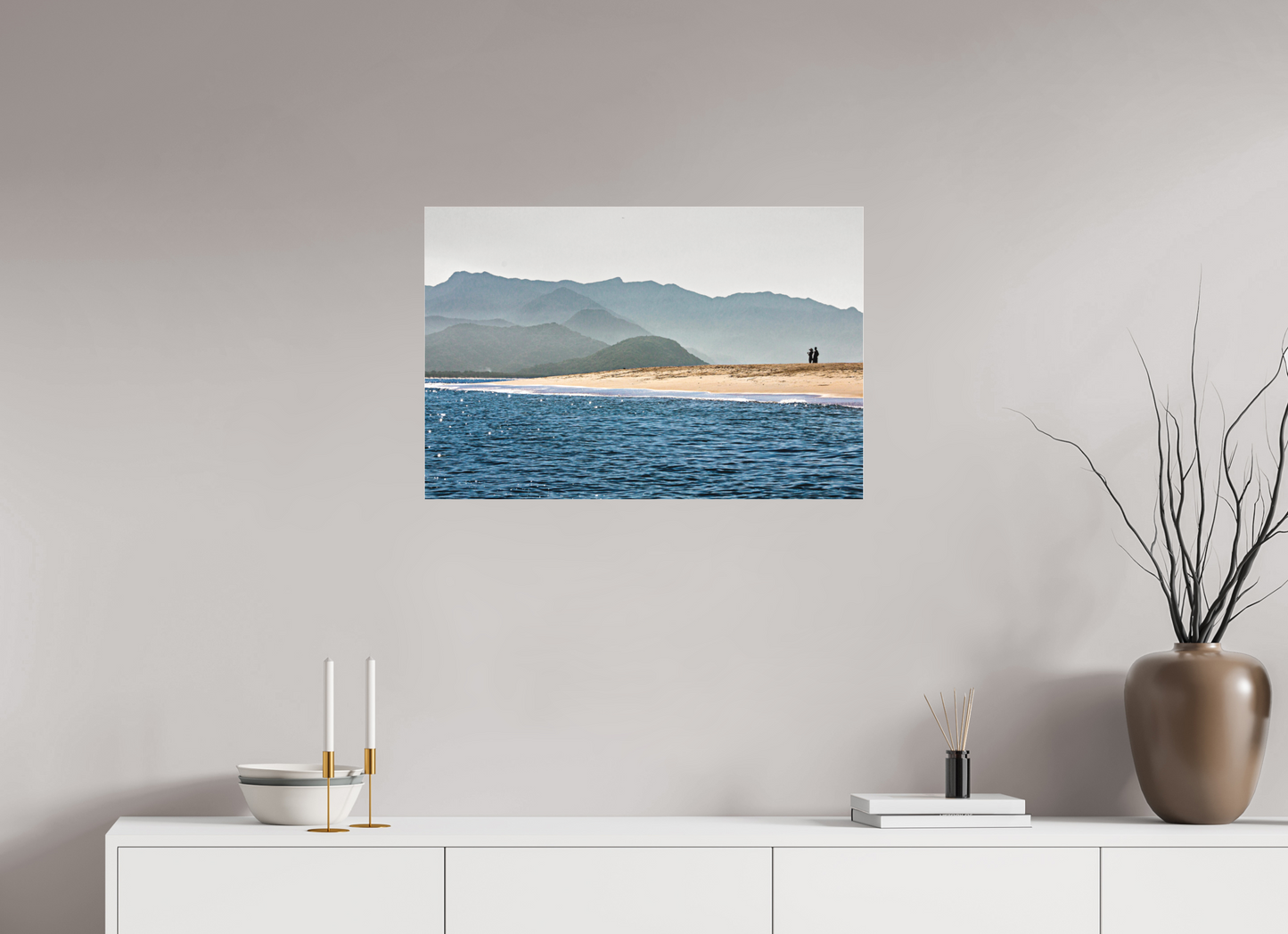 75 x 50 cm, Fine Art Acrylglas Matt Ilha Prumirim - Ubatuba - SP