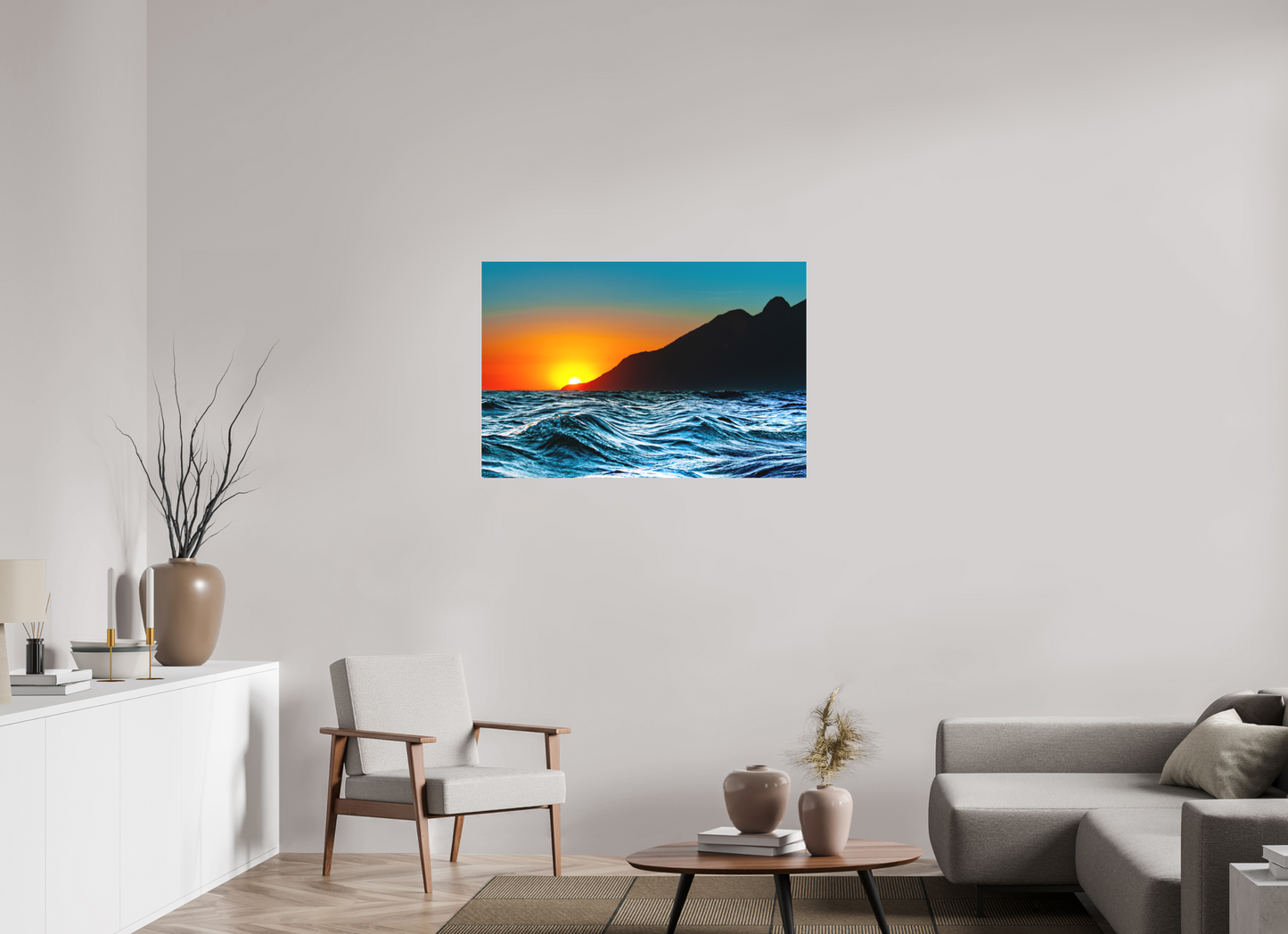 105 x 70 cm, Fine Art Acrylglas Matt Ponta do Boi - Ilhabela