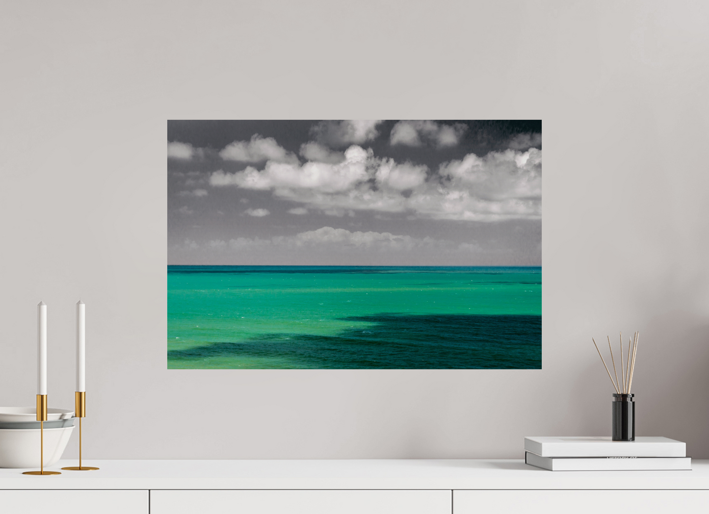 60 x 40 cm, Fine Art Print auf Alu-Dibond ohne Aufhang Pipa -Tibau do Sul - RN