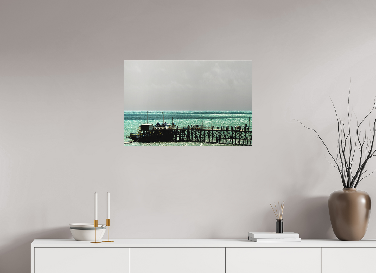 75 x 50 cm, Fine Art Acrylglas Matt Pirangi - Parnamirim - RN