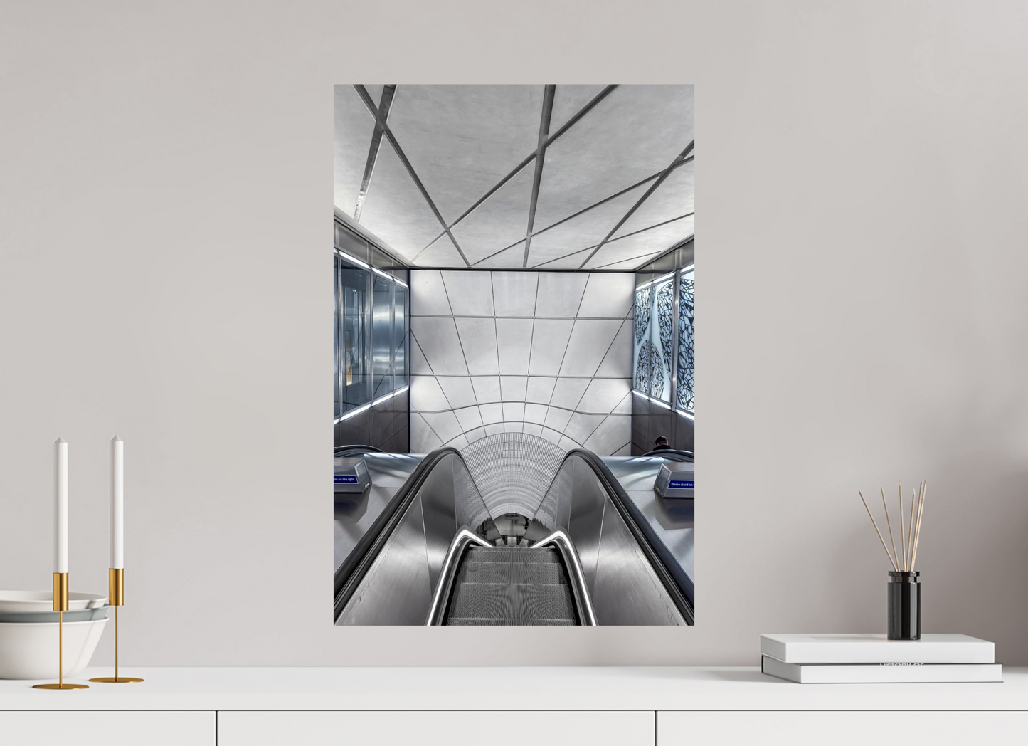 40 x 60 cm, Fine Art Print Metallic Edition Farrington #3 London