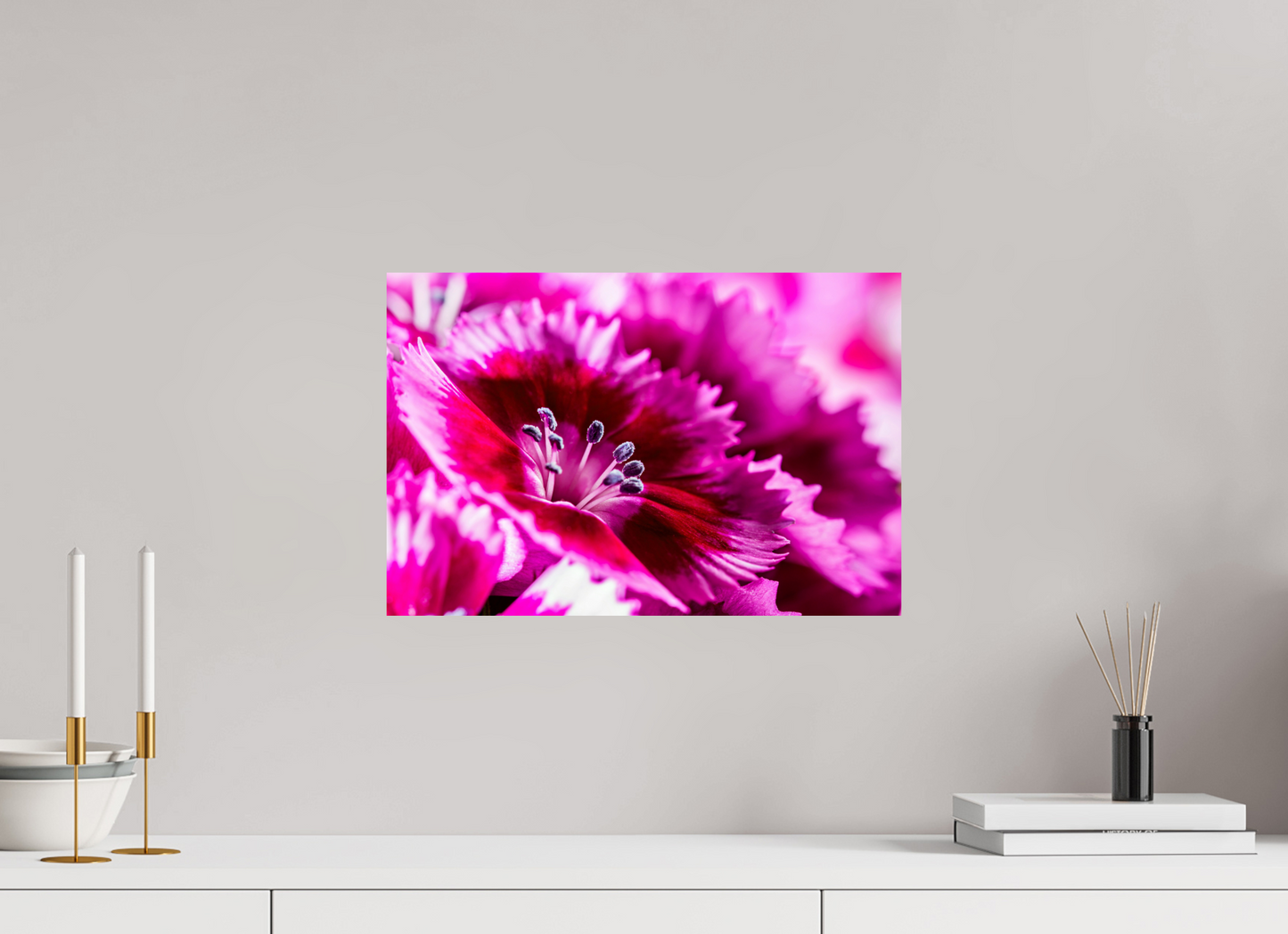 45 x 30 cm, ChromaLuxe HD Metal Print Bartnelke_04