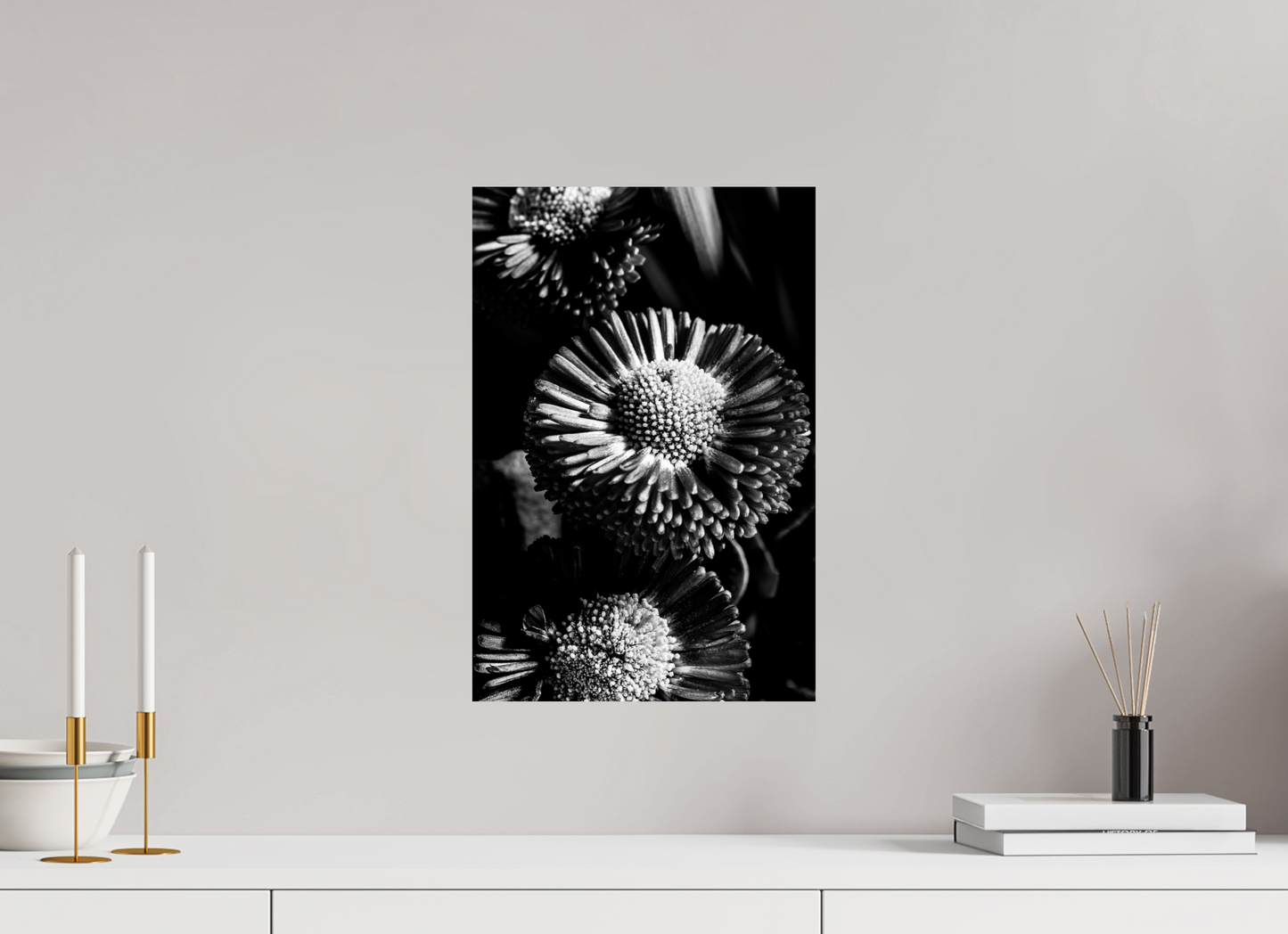 30 x 45 cm, ChromaLuxe HD Metal Print Aster-02