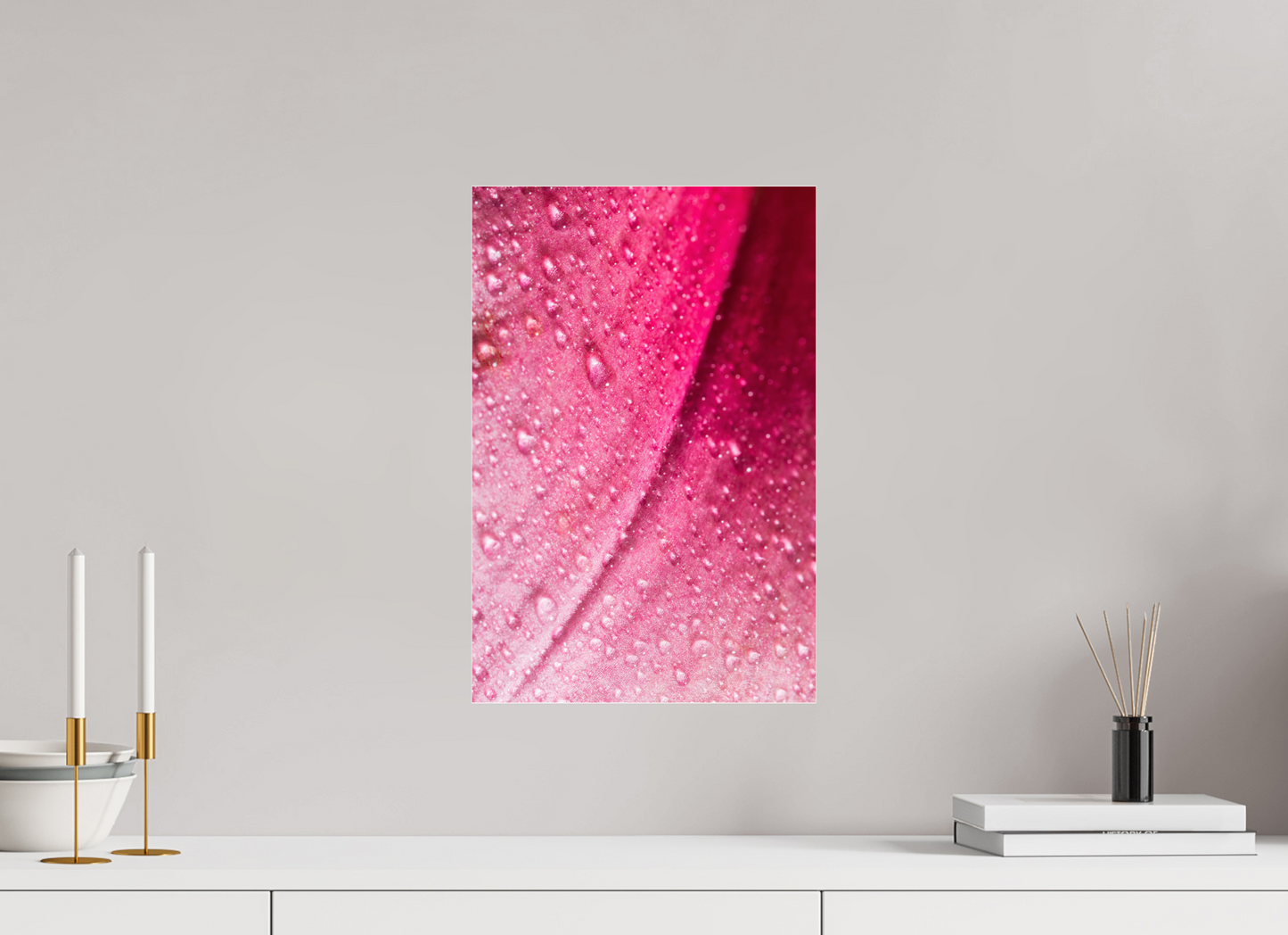 30 x 45 cm, Glänzender Foto-Abzug Acrylglas Lilie_04