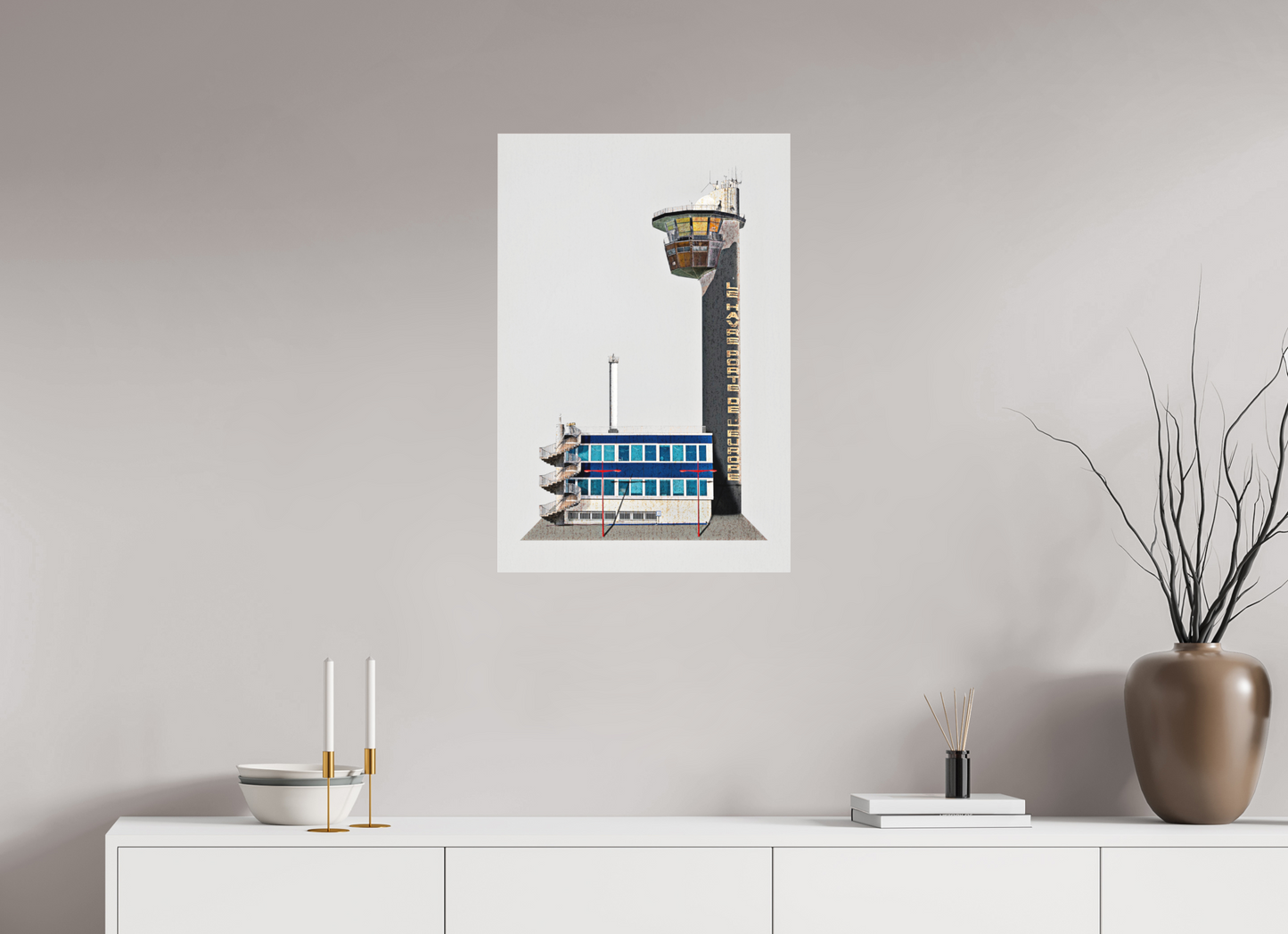 50 x 75 cm, Fine Art Acrylglas Matt Porte