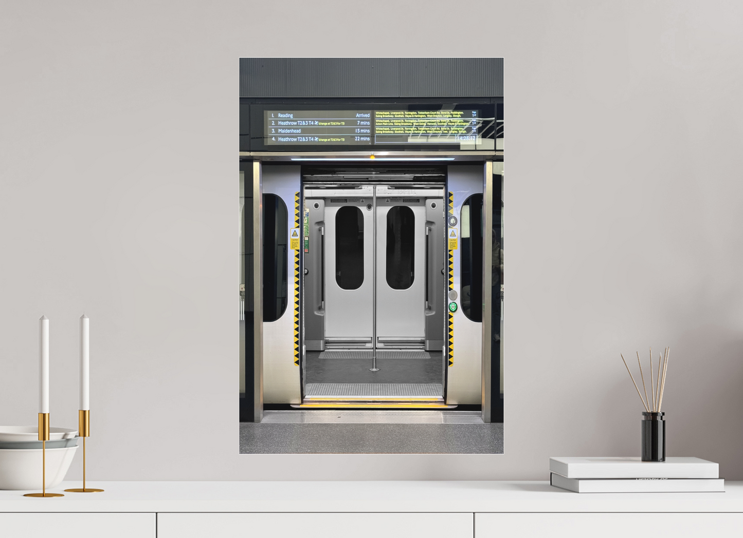 40 x 60 cm, Fine Art Acrylglas Matt London #1