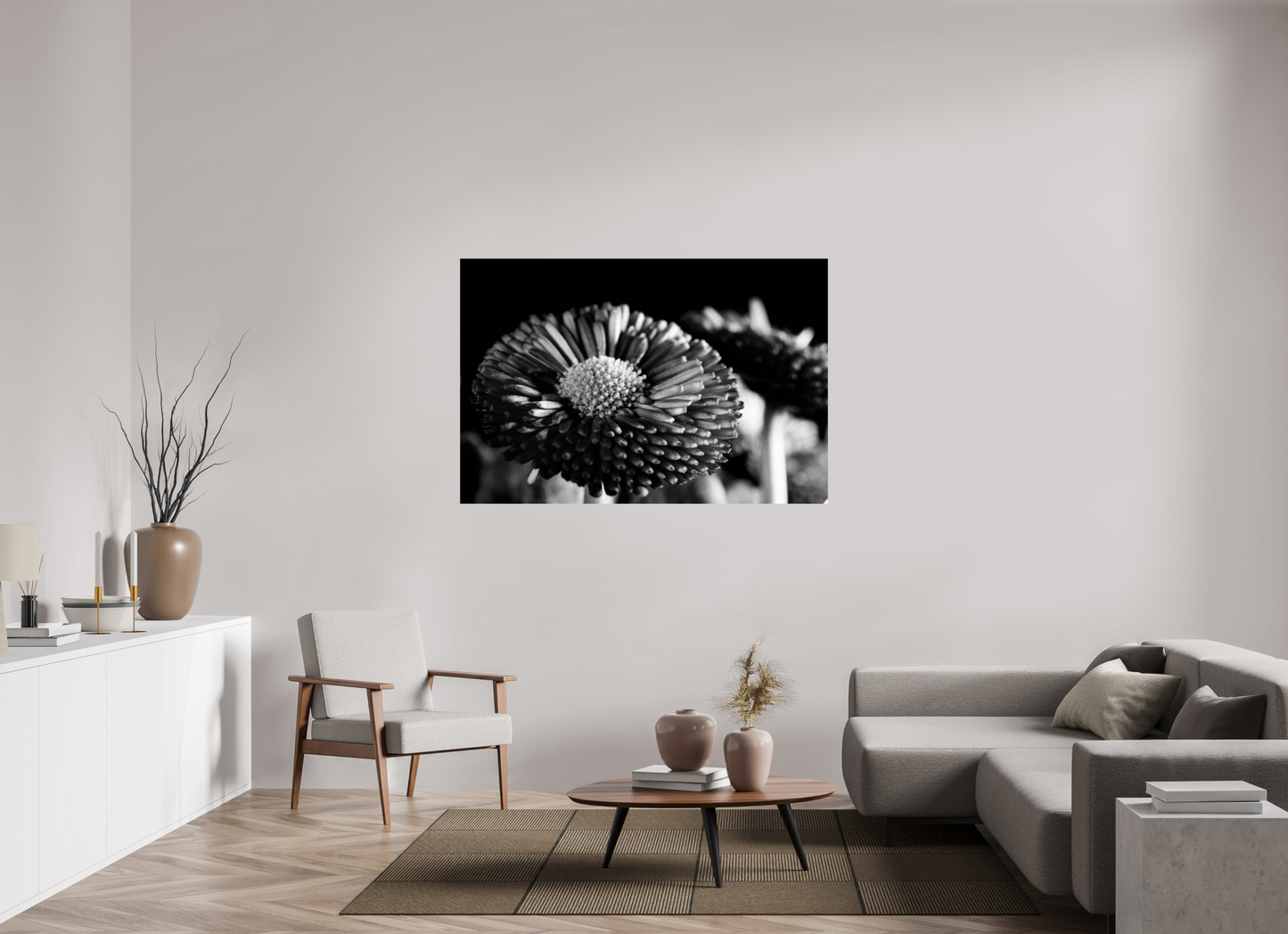 150 x 100 cm, Fine Art Print Baryta auf Alu-Dibond Aster-003
