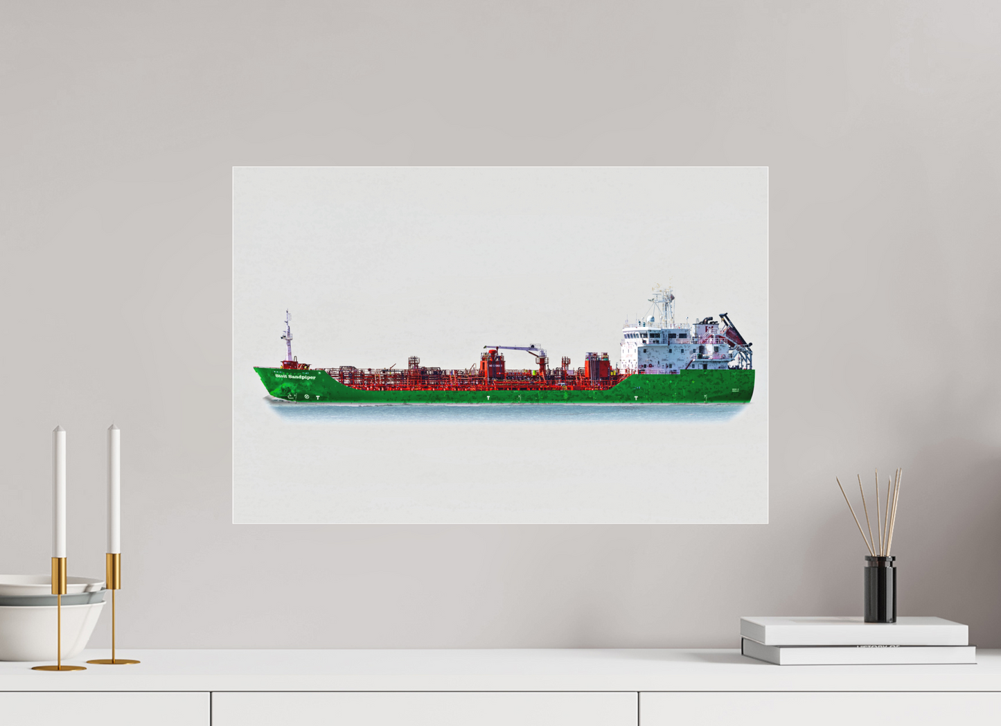 60 x 40 cm, Fine Art Acrylglas Matt Sandpiper