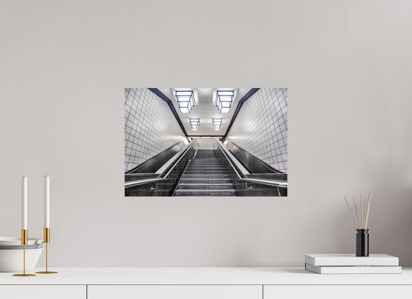 45 x 30 cm, Fine Art Print Metallic Edition Paracelsus-Bad #1 Berlin