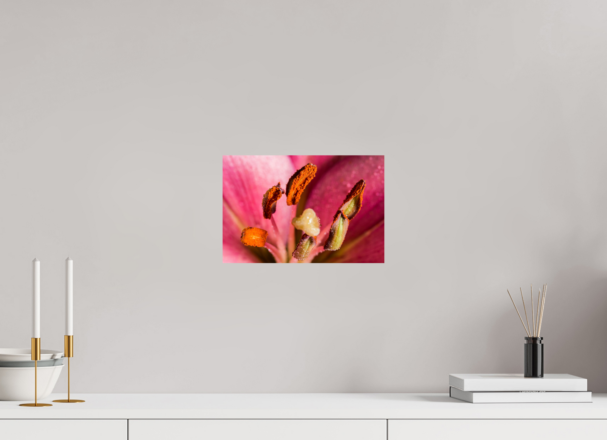 30 x 20 cm, ChromaLuxe HD Metal Print Lilie_05