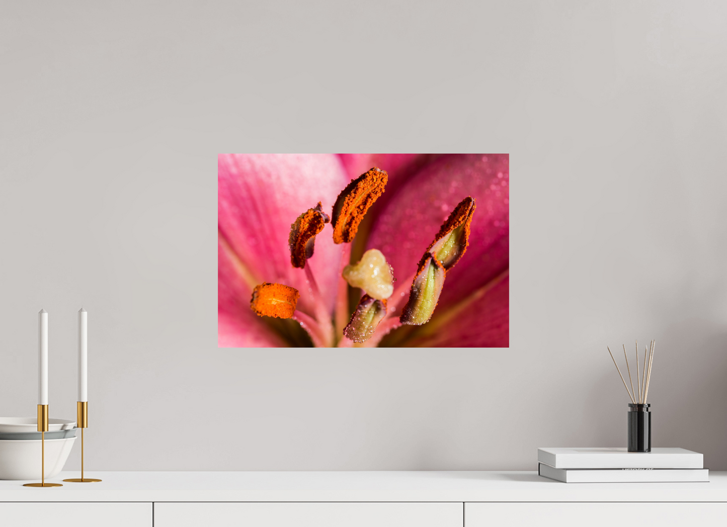 45 x 30 cm, Fine Art Print Baryta auf Alu-Dibond Lilie_05