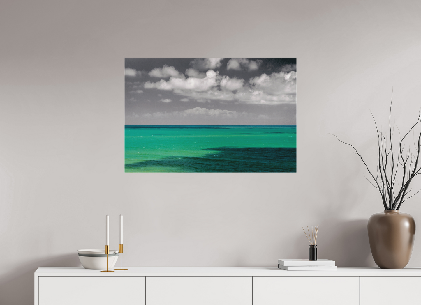 90 x 60 cm, Fine Art Acrylglas Matt Pipa -Tibau do Sul - RN