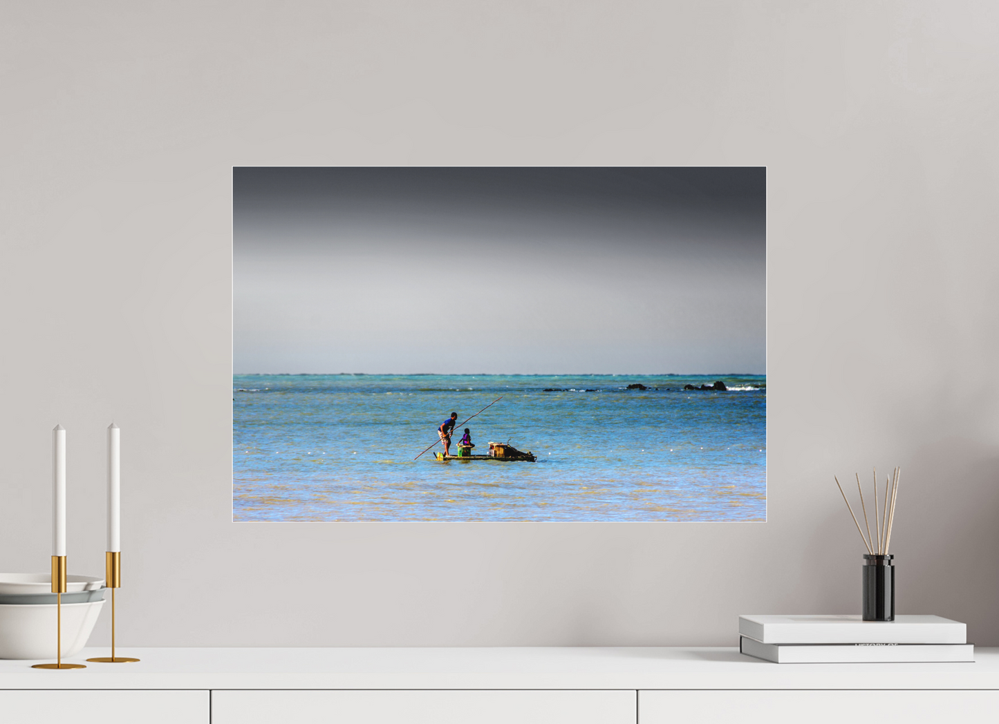 60 x 40 cm, Fine Art Acrylglas Matt Cabo Branco - João Pessoa - PB