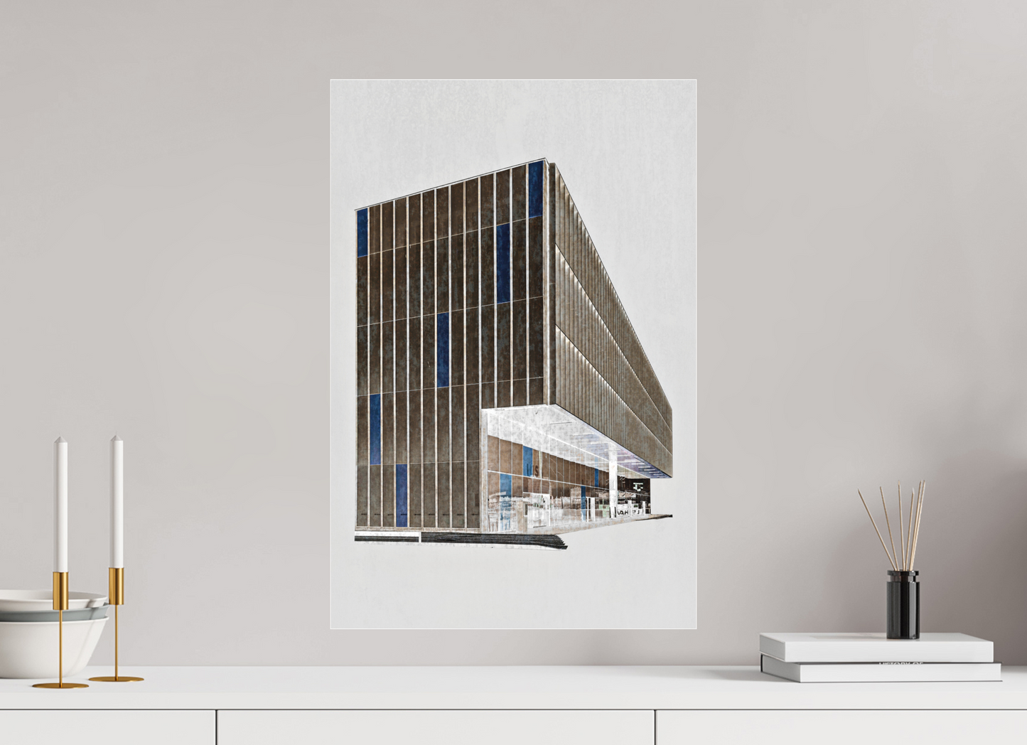 40 x 60 cm, Fine Art Acrylglas Matt In _perspective