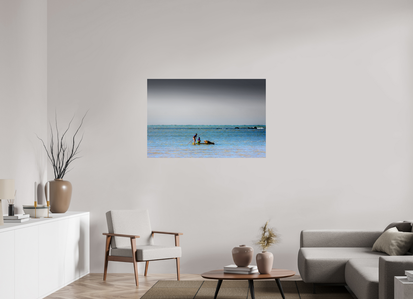 120 x 80 cm, Fine Art Print auf Alu-Dibond ohne Aufhang Cabo Branco - João Pessoa - PB
