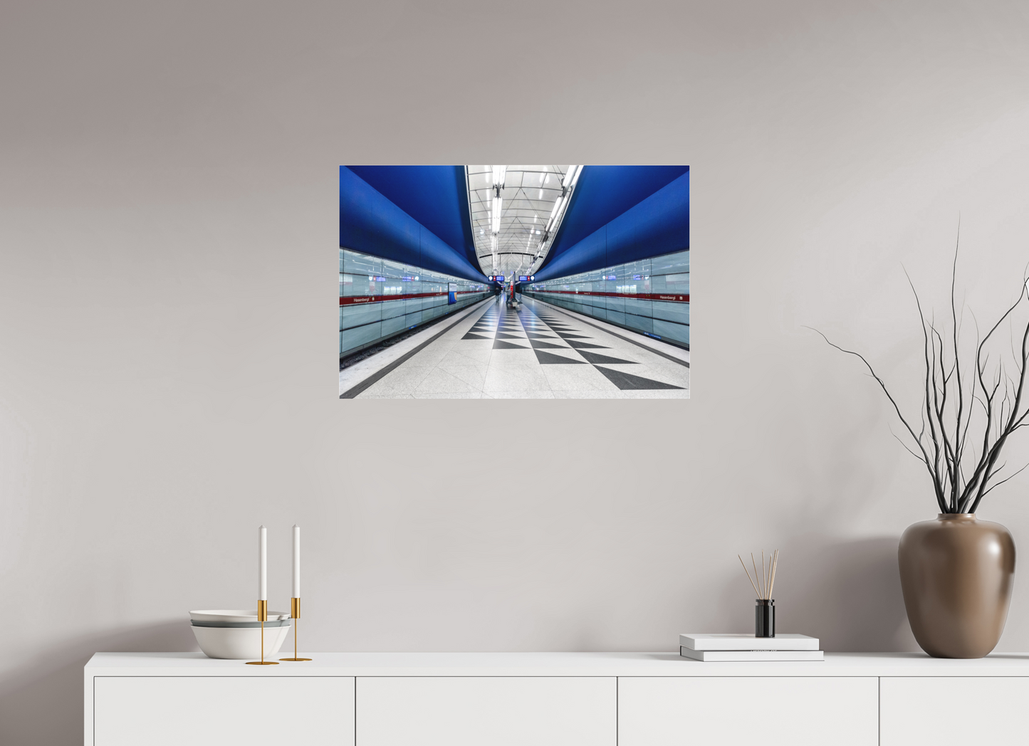 75 x 50 cm, Fine Art Acrylglas Matt Hasenbergl #5 Müchen