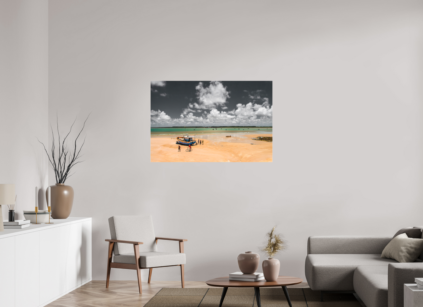 120 x 80 cm, Fine Art Acrylglas Matt Pontal de Coruripe - Coruripe - AL