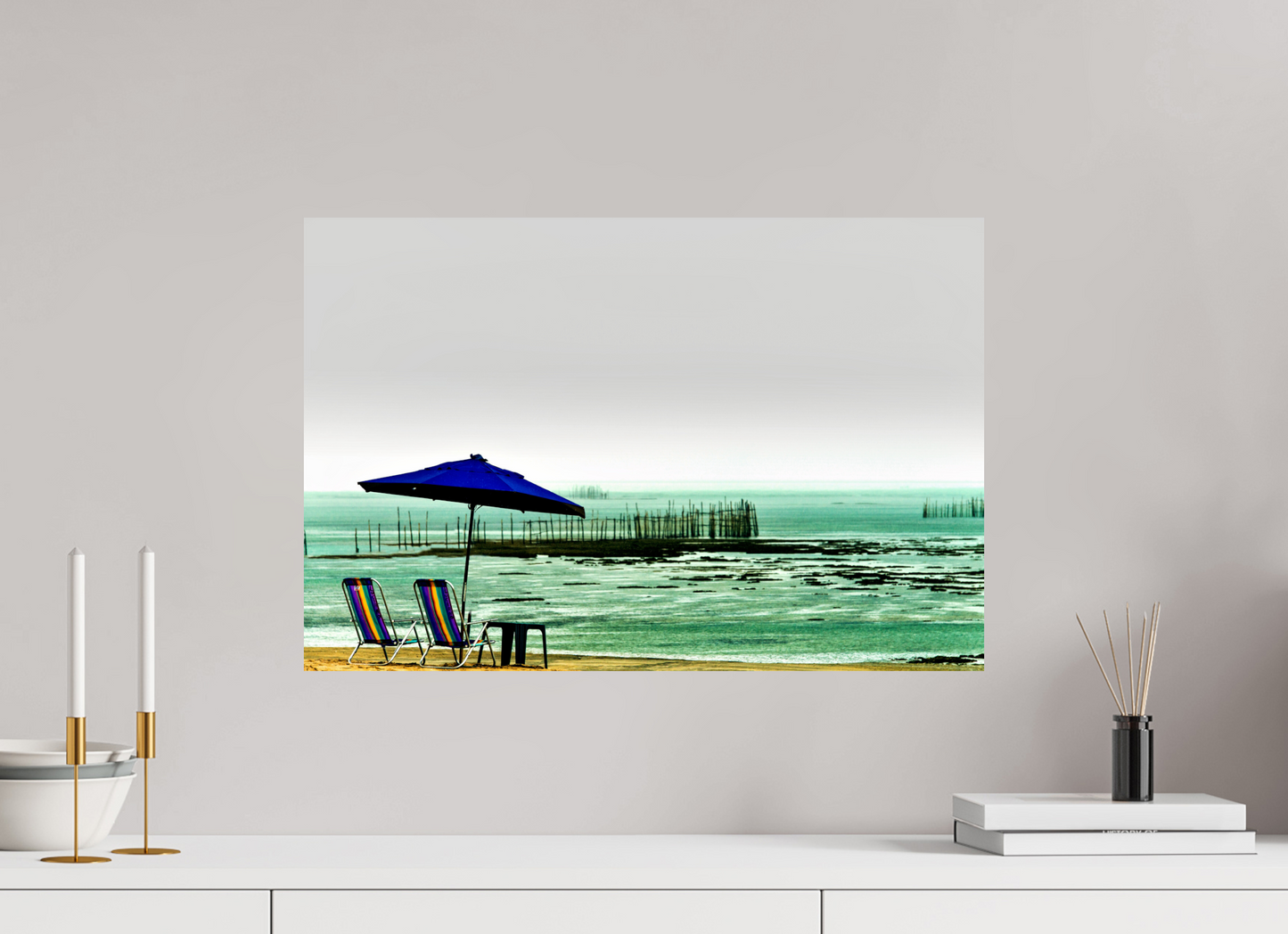 60 x 40 cm, Fine Art Print auf Alu-Dibond ohne Aufhang Ponta Verde - Maceió - AL #2