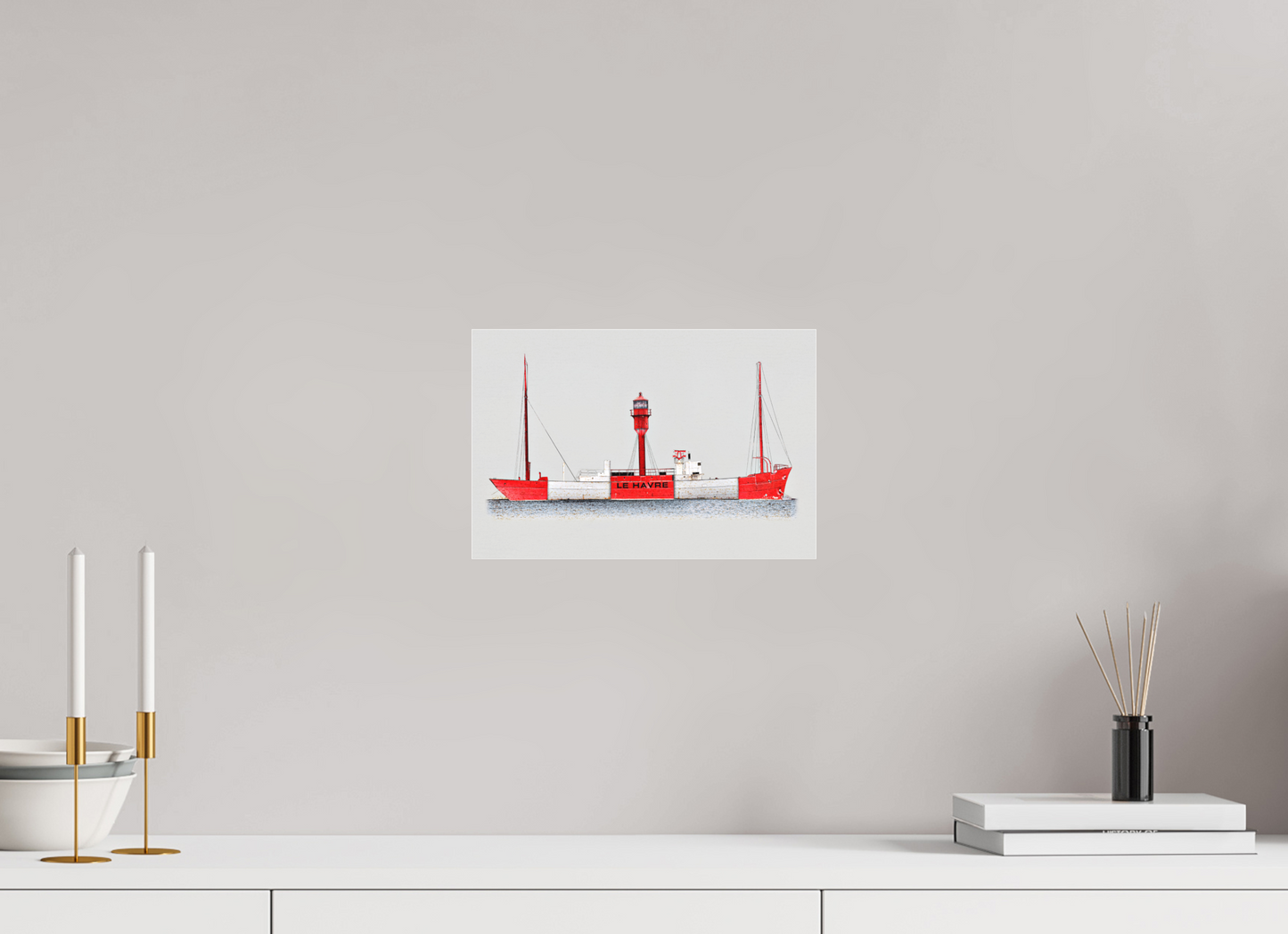 30 x 20 cm, Fine Art Acrylglas Matt Le_Havre