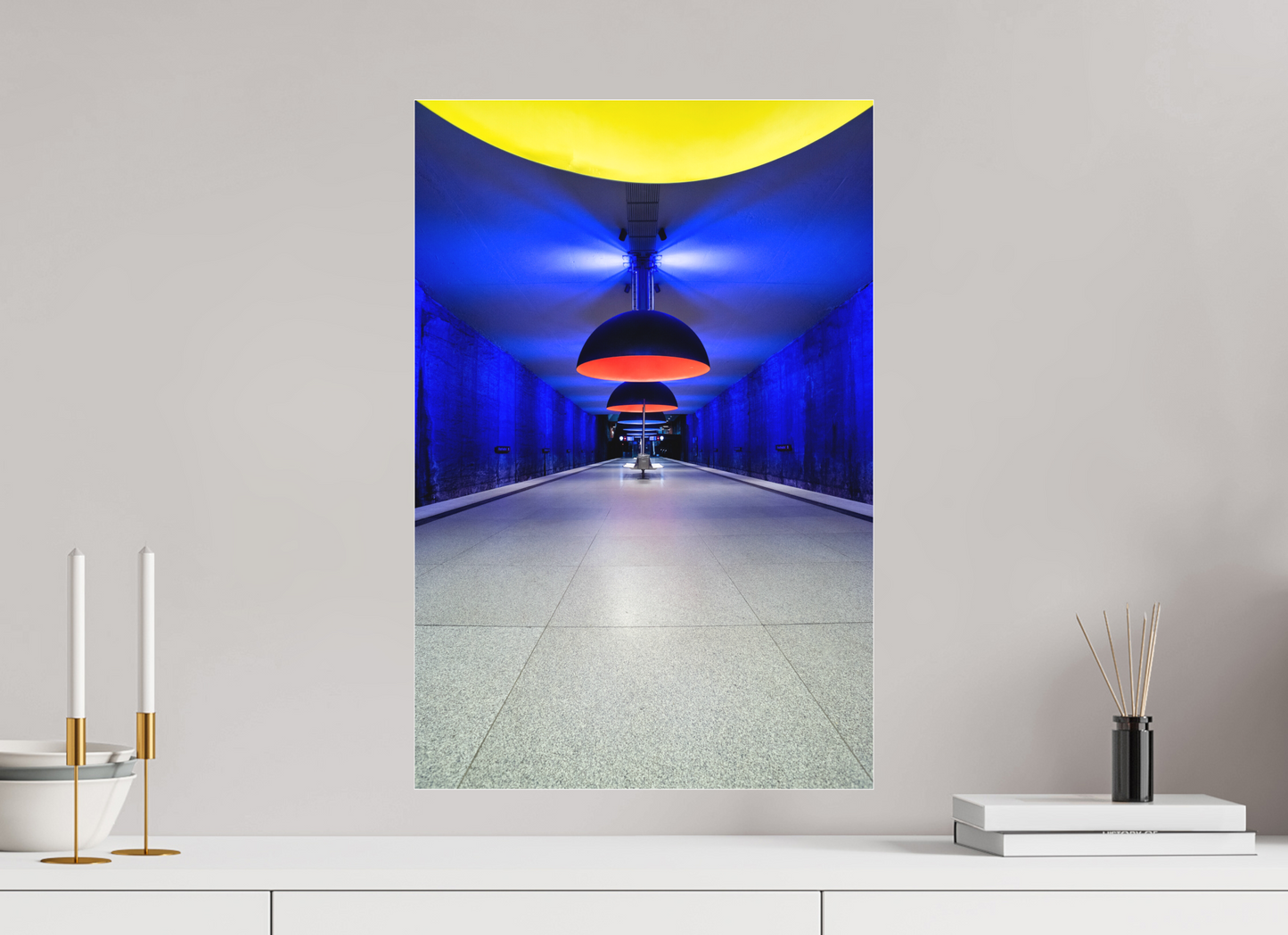 40 x 60 cm, Fine Art Acrylglas Matt München - Westfriedhof #4