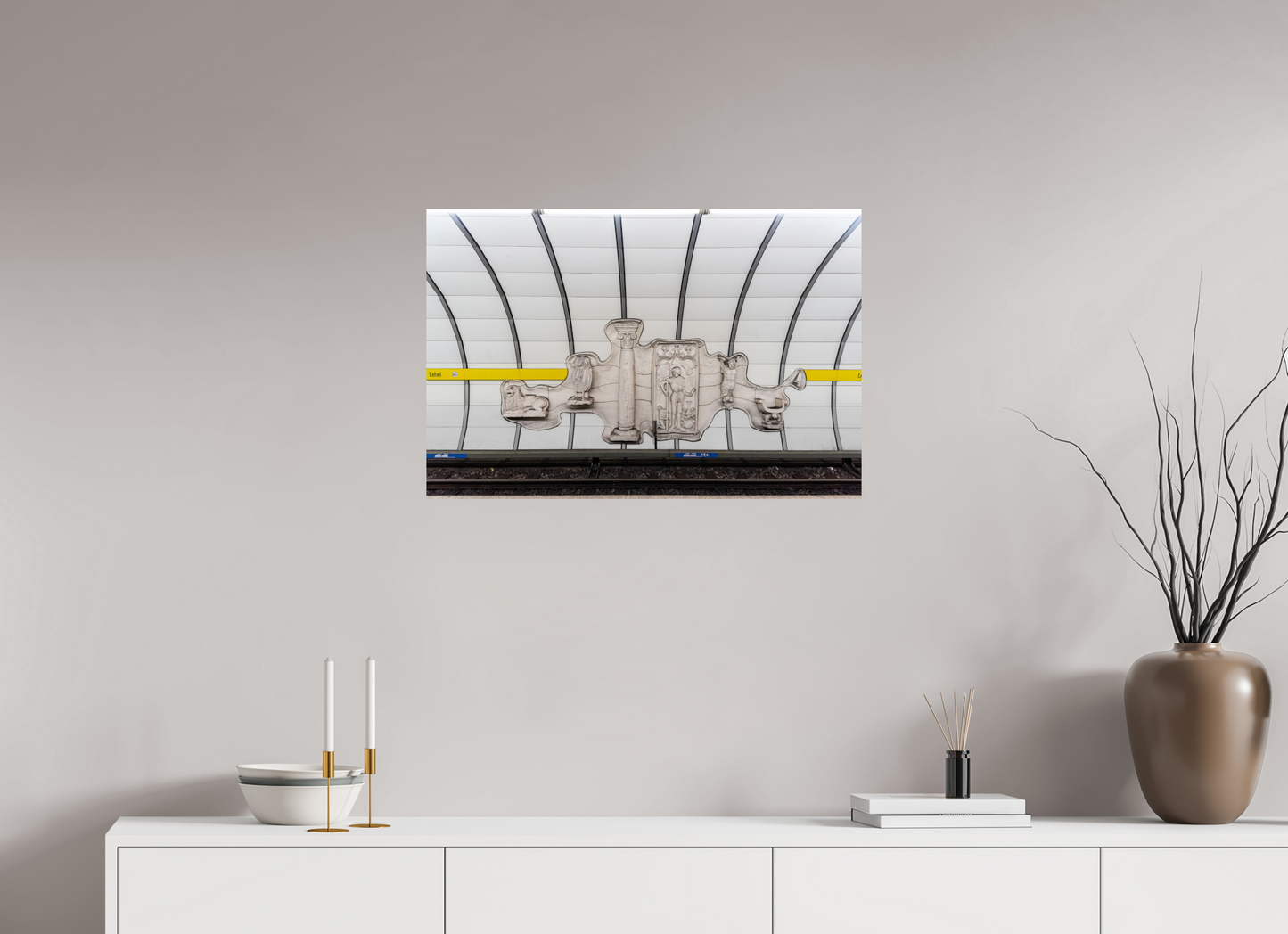 75 x 50 cm, Fine Art Print Metallic Edition Lehel #2 München