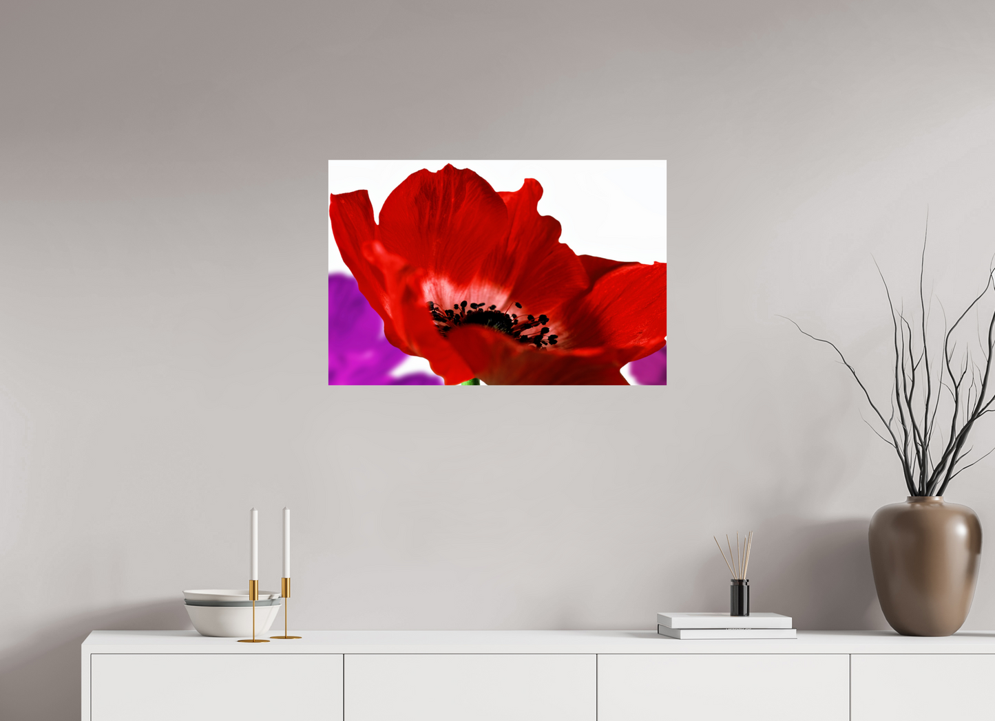75 x 50 cm, ChromaLuxe HD Metal Print Kronenanemone_07