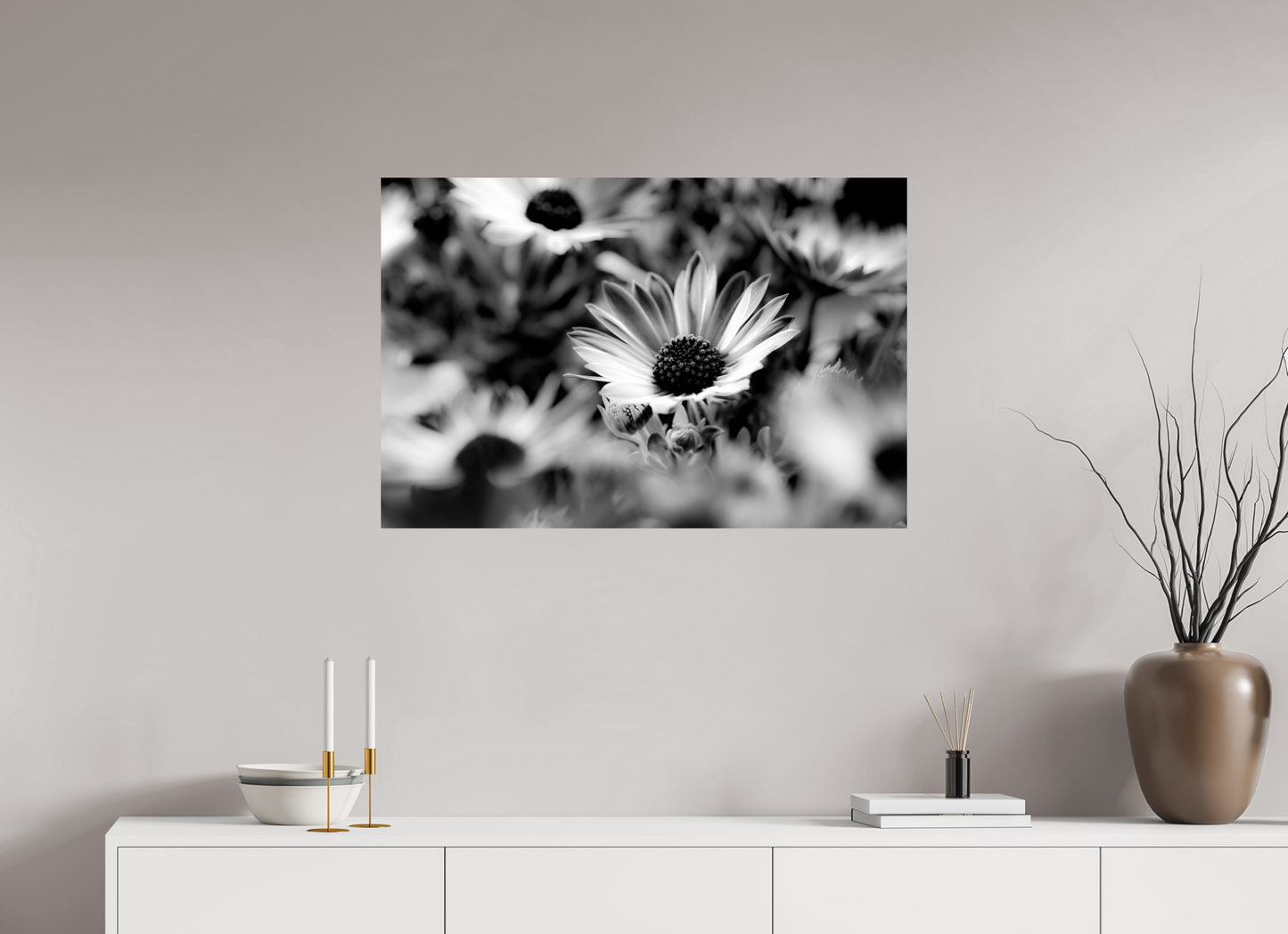 90 x 60 cm, Fine Art Print Baryta auf Alu-Dibond Kapmargerite_04