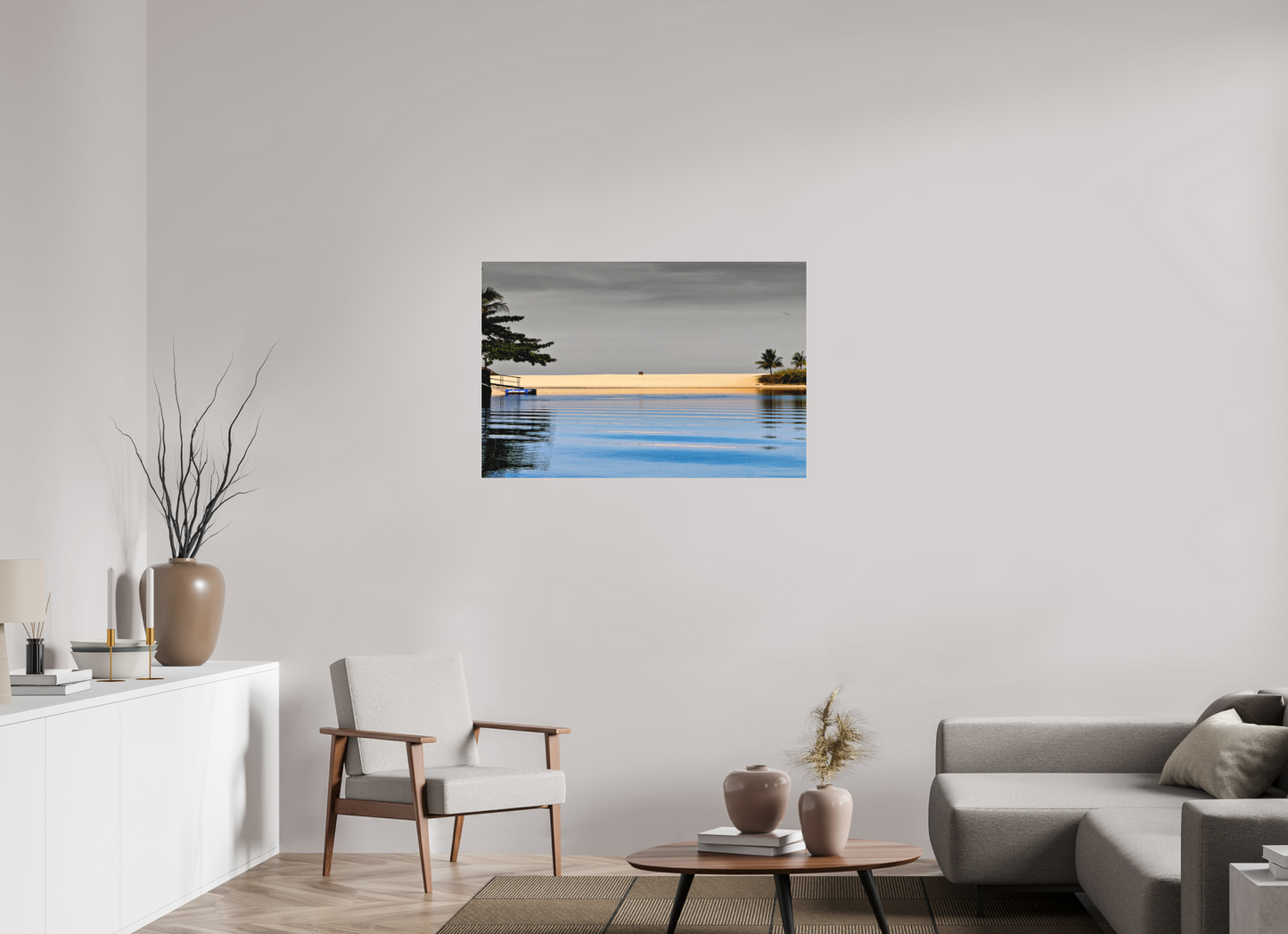105 x 70 cm, Fine Art Acrylglas Matt Barra do Una - São Sebastião - SP
