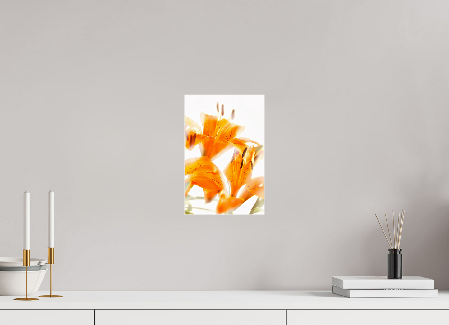 20 x 30 cm, Glänzender Foto-Abzug Acrylglas Lilie_07