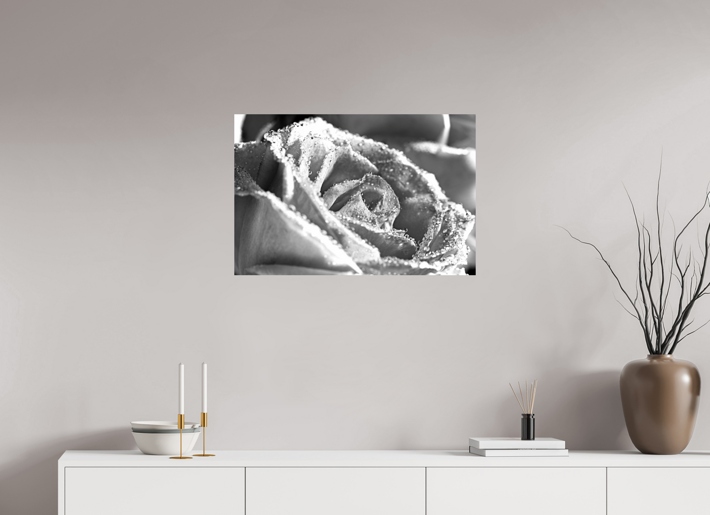 75 x 50 cm, ChromaLuxe HD Metal Print Rose_08