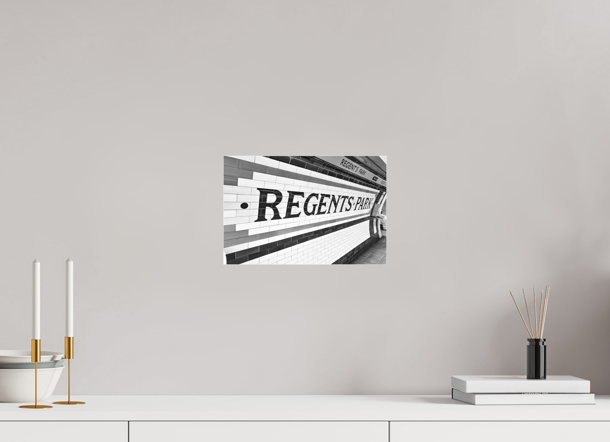 30 x 20 cm, Fine Art Acrylglas Matt Regents-Park #2 London