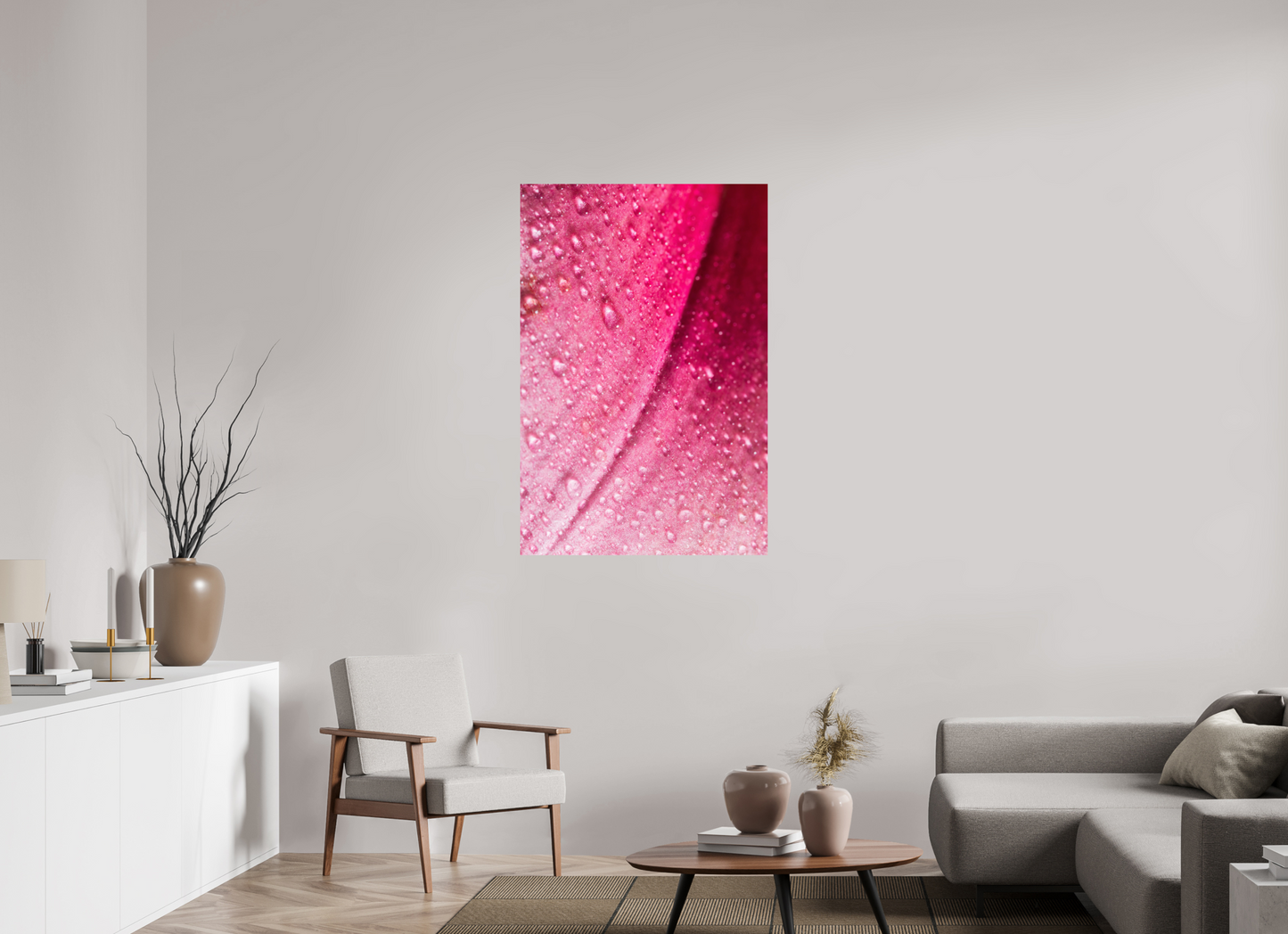 80 x 120 cm, Fine Art Print Baryta auf Alu-Dibond Lilie_04