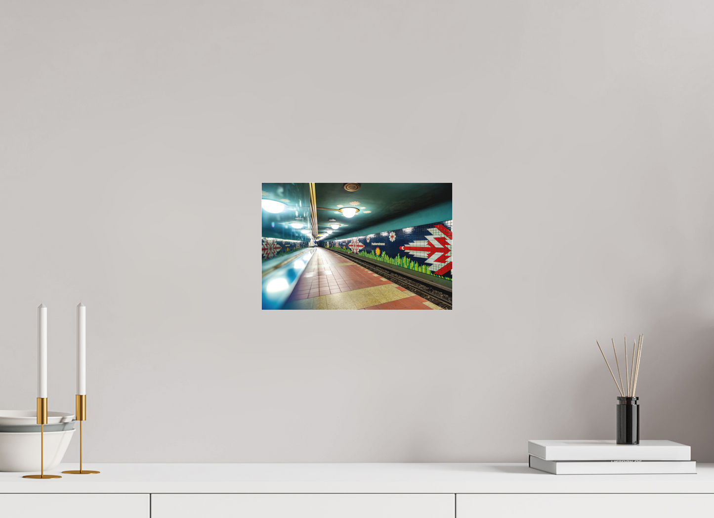 30 x 20 cm, Fine Art Acrylglas Matt Paulsternstrasse #1 Berlin