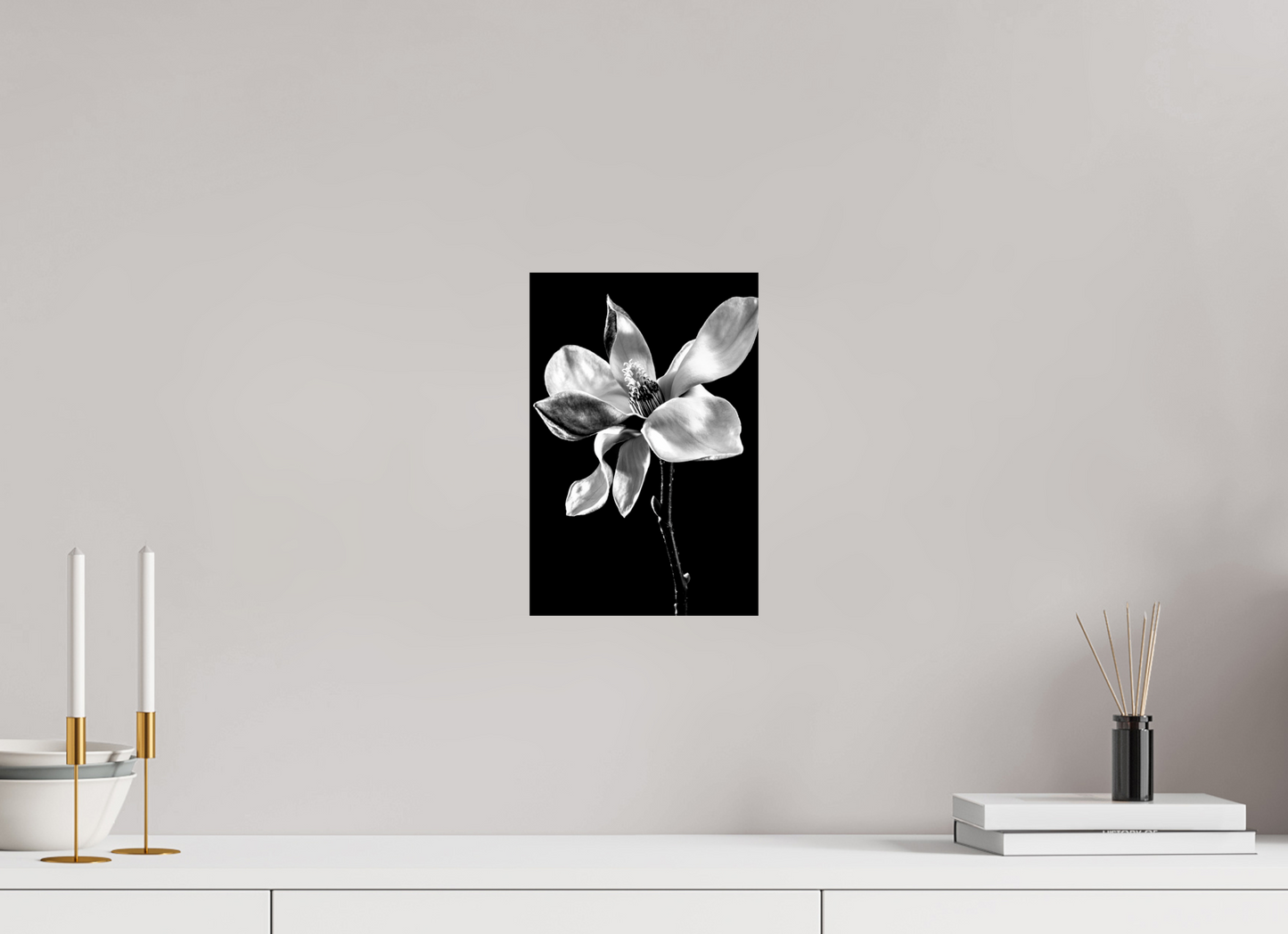 20 x 30 cm, ChromaLuxe HD Metal Print Magnolie_01