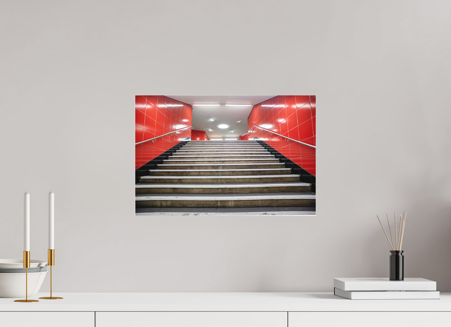 45 x 30 cm, Fine Art Acrylglas Matt Osloer-Strasse #2 Berlin