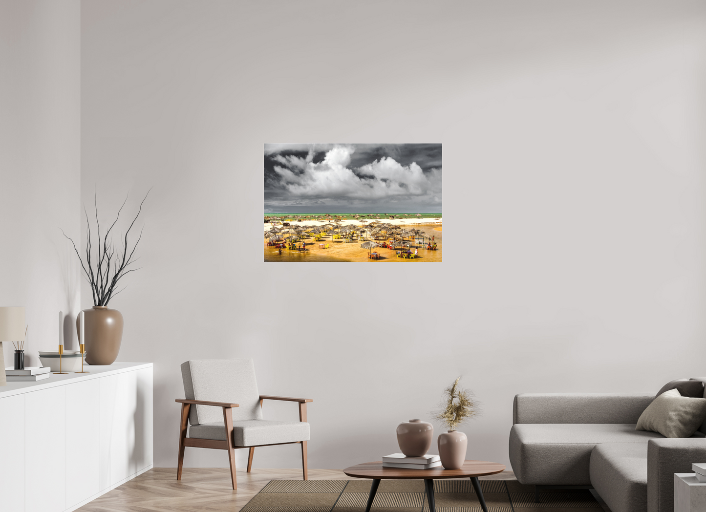 105 x 70 cm, Fine Art Acrylglas Matt Praia Bela - Pitimbu - PB