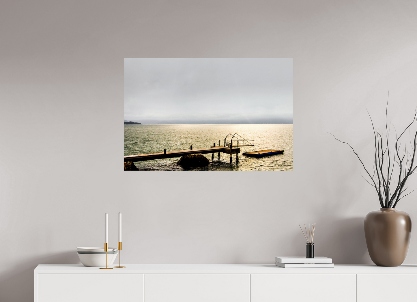 90 x 60 cm, Fine Art Print auf Alu-Dibond ohne Aufhang 027-Praia do Pinto - Ilhabela - SP