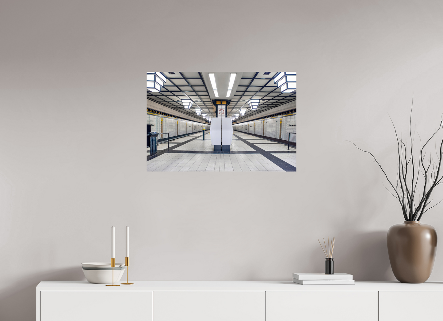 75 x 50 cm, Fine Art Print Metallic Edition Paracelsus Bad #5 Berlin