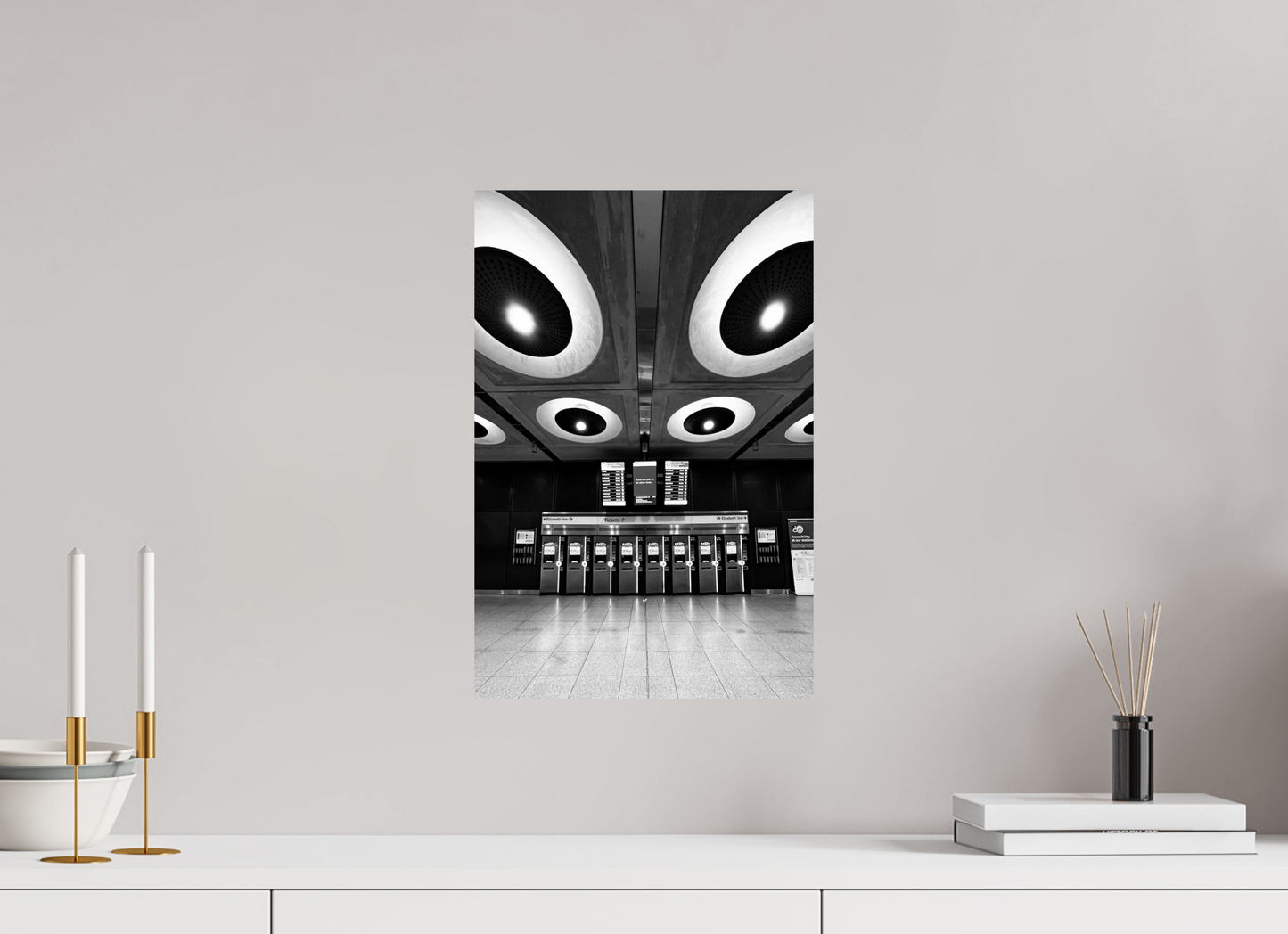 30 x 45 cm, Fine Art Print Metallic Edition Farrington #4 London