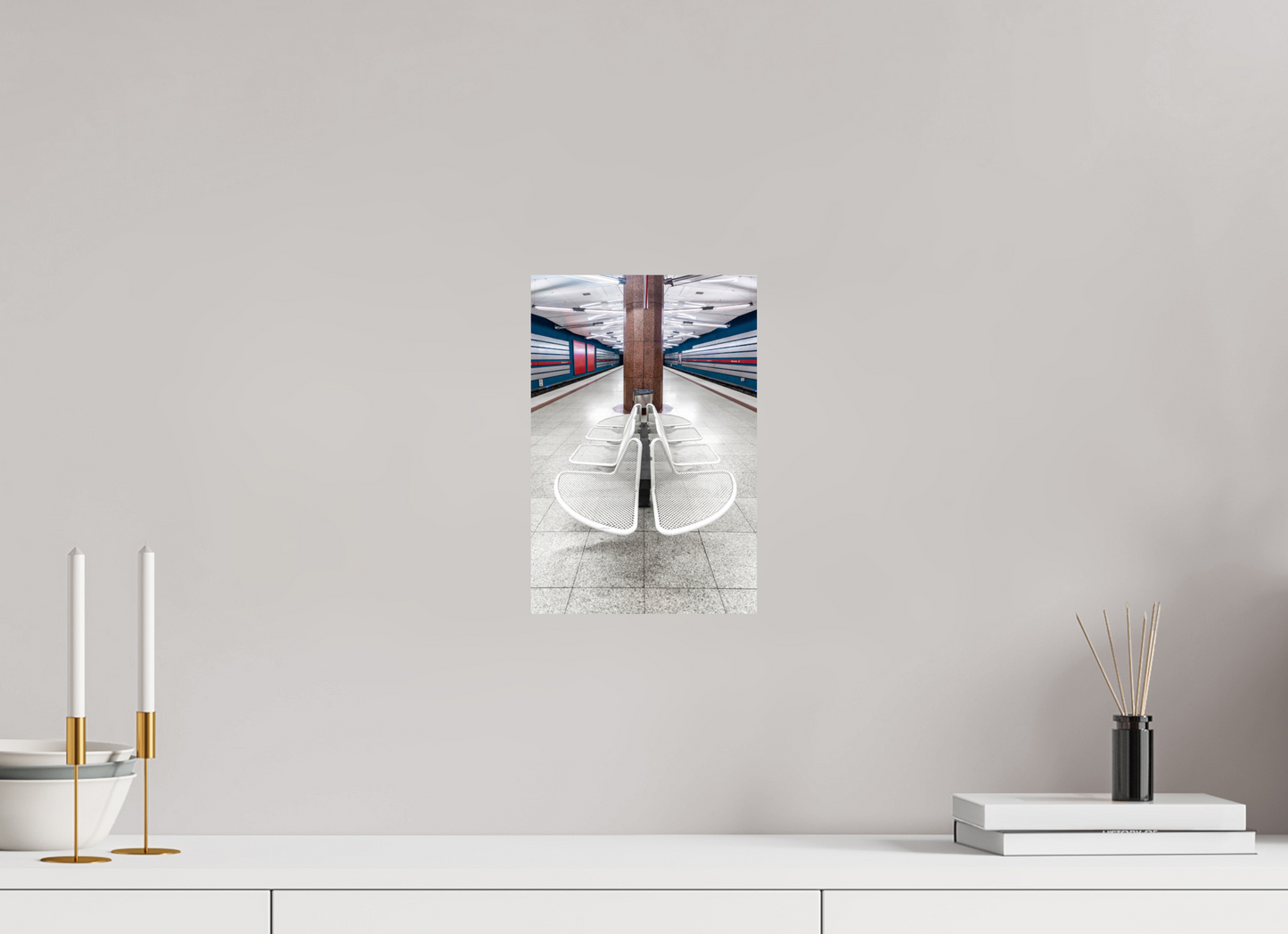 20 x 30 cm, Fine Art Print Metallic Edition Milbertshofen #3 München