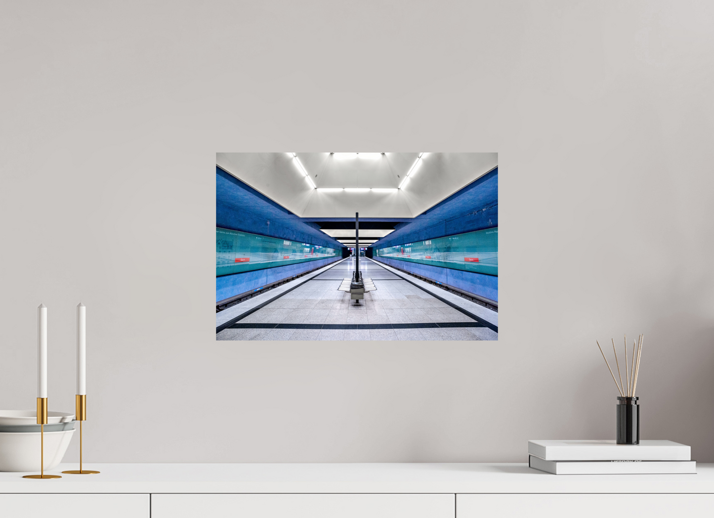 45 x 30 cm, Fine Art Print Metallic Edition Gern #1 München