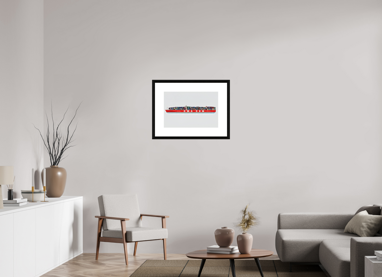60 x 40 cm, Le Havre _ Framed _Passepartout_Photo Silk Baryta Hahnemuehle Amerigo_Vespucci