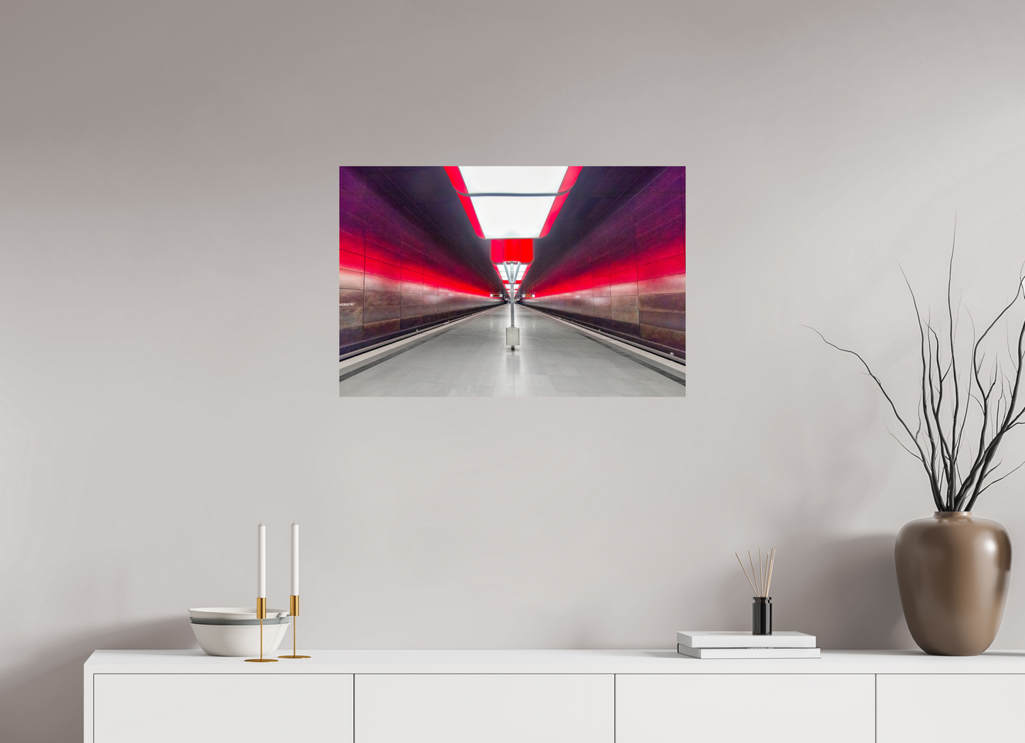 75 x 50 cm, Fine Art Print Metallic Edition Hafen City Universitaet_3 Hamburg