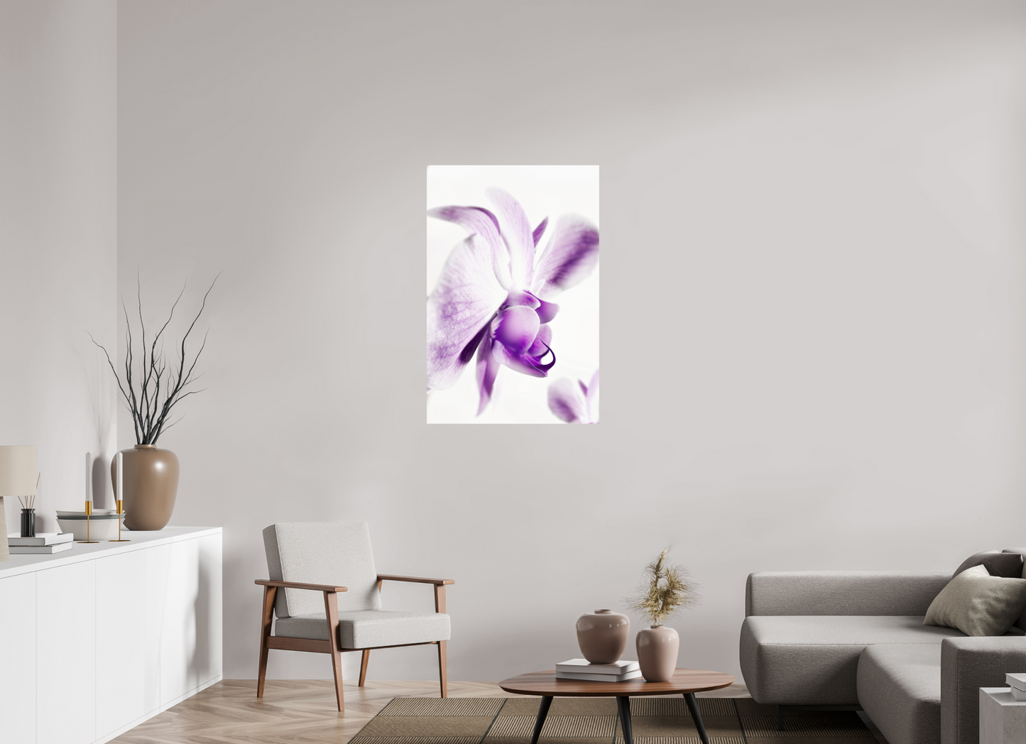 70 x 105 cm, ChromaLuxe HD Metal Print Phalaenopsis-03