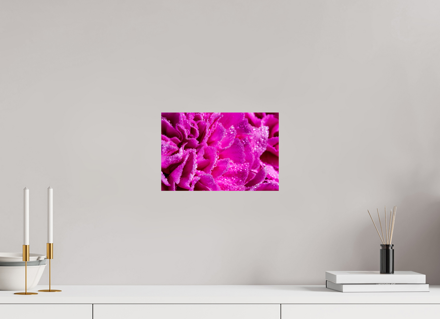 30 x 20 cm, Fine Art Print Baryta auf Alu-Dibond Nelke_02